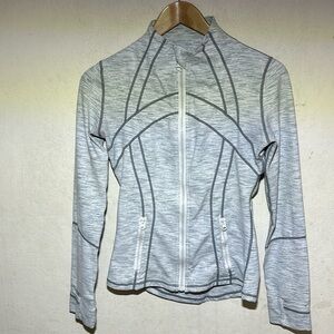 Lululemon Heathered Gray Define Jacket Size 6